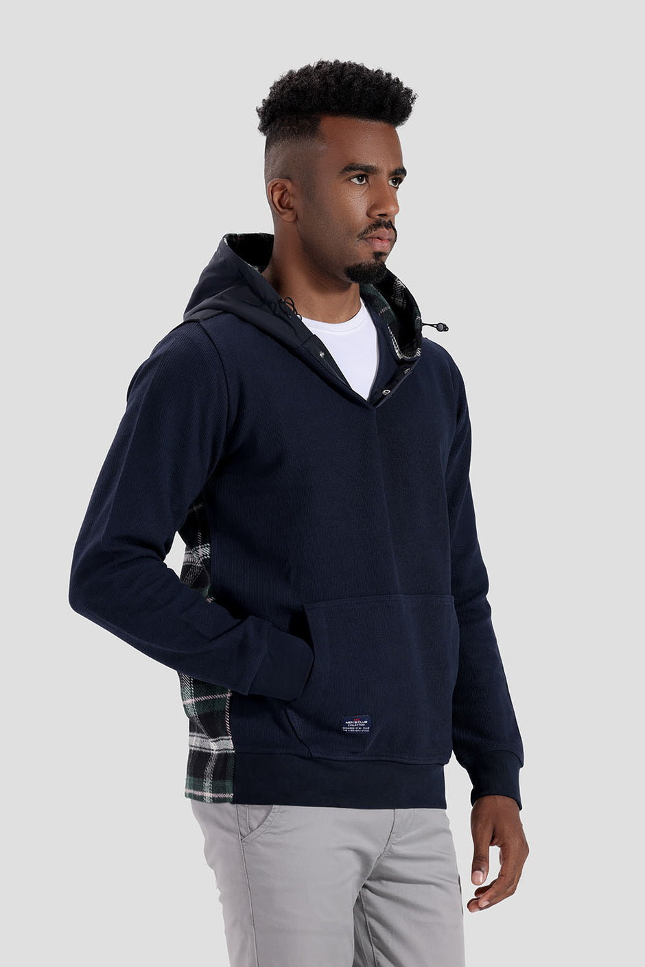 Navy Hoodie Sweatshirt