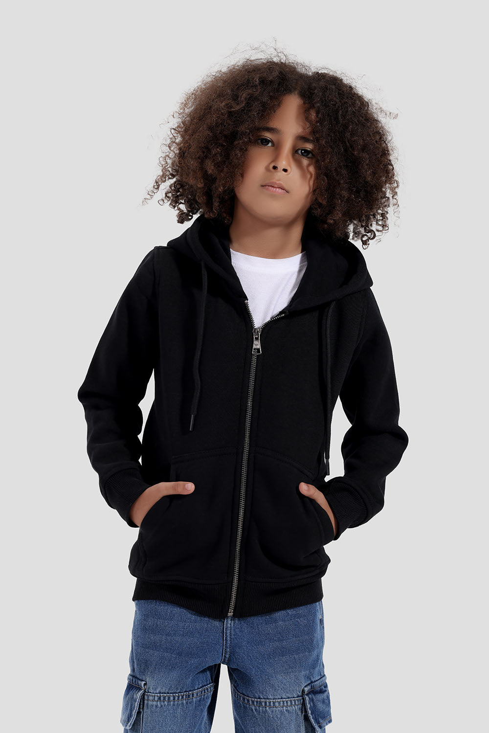 Full Zipper Hoodie Sweatshirt