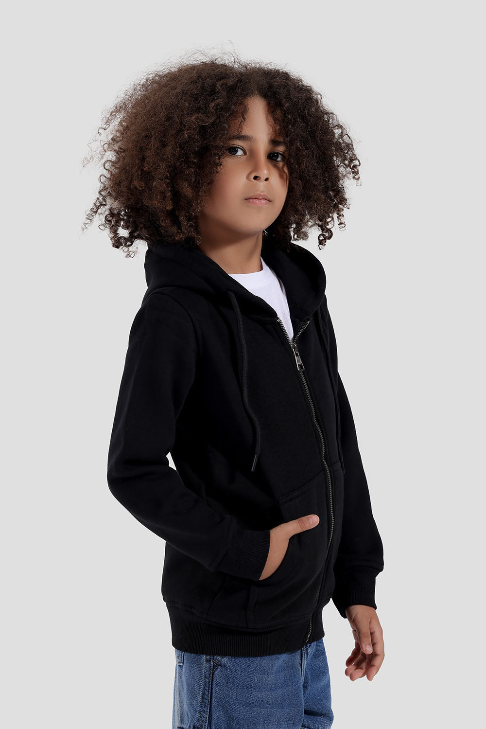 Full Zipper Hoodie Sweatshirt