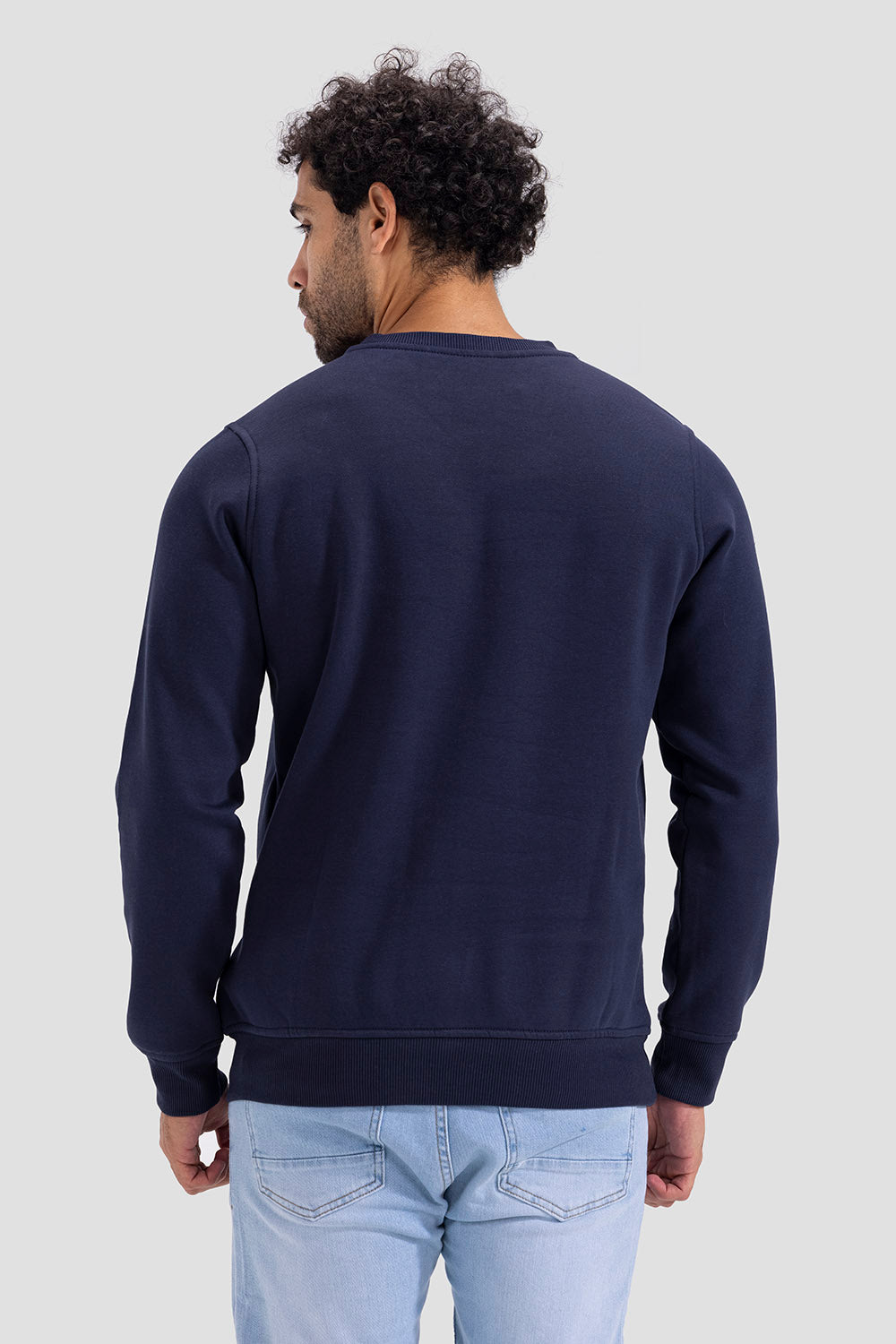 Slim Fit Crew Neck Sweatshirt