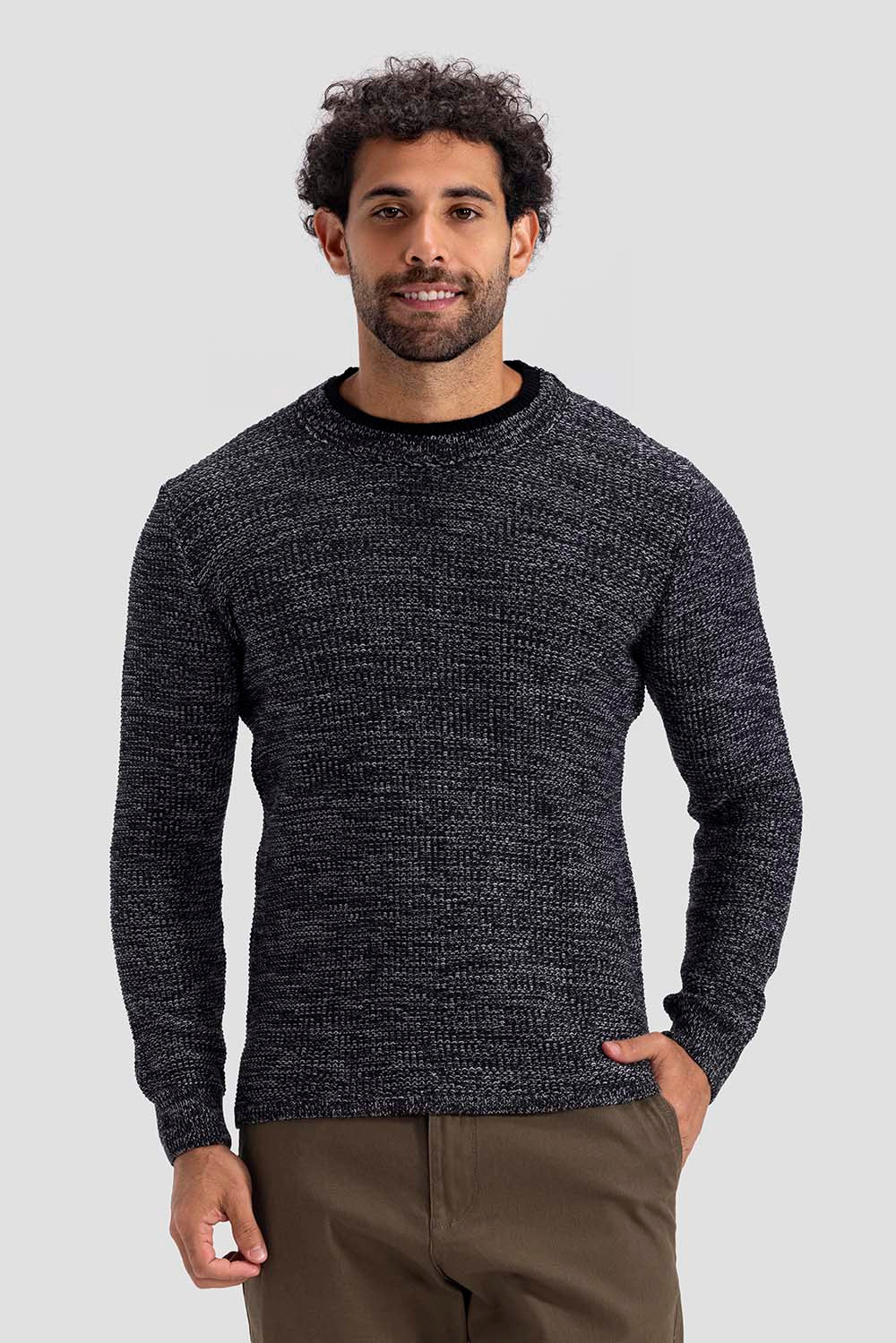 Slim Fit Crew Neck Sweatshirt