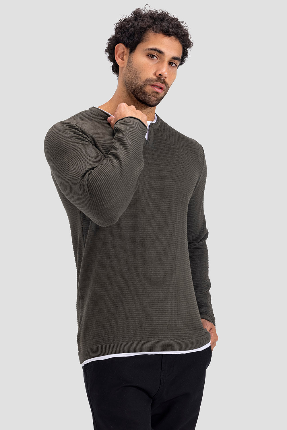 Crew Neck Pullover