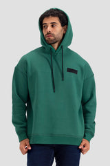 Boxy Fit Hoodie Sweatshirt