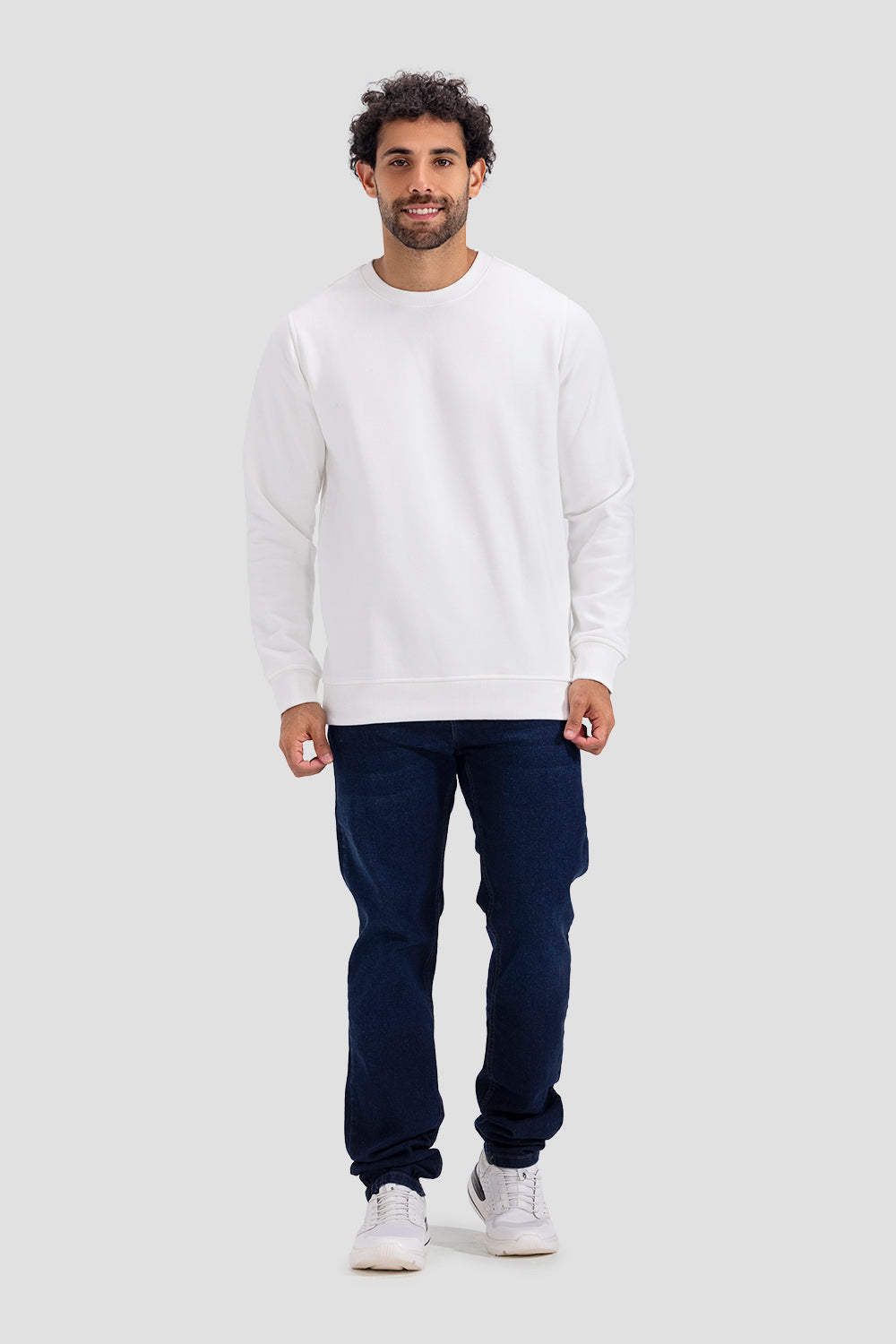 Basic Crew Neck Sweatshirt