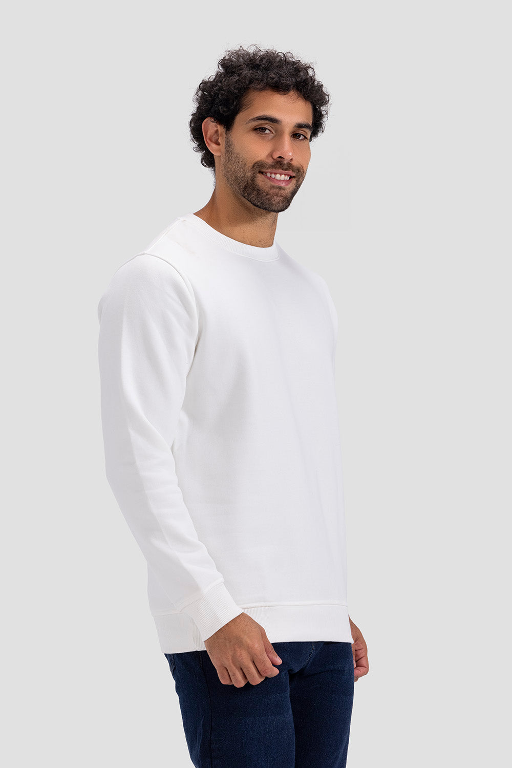 Basic Crew Neck Sweatshirt