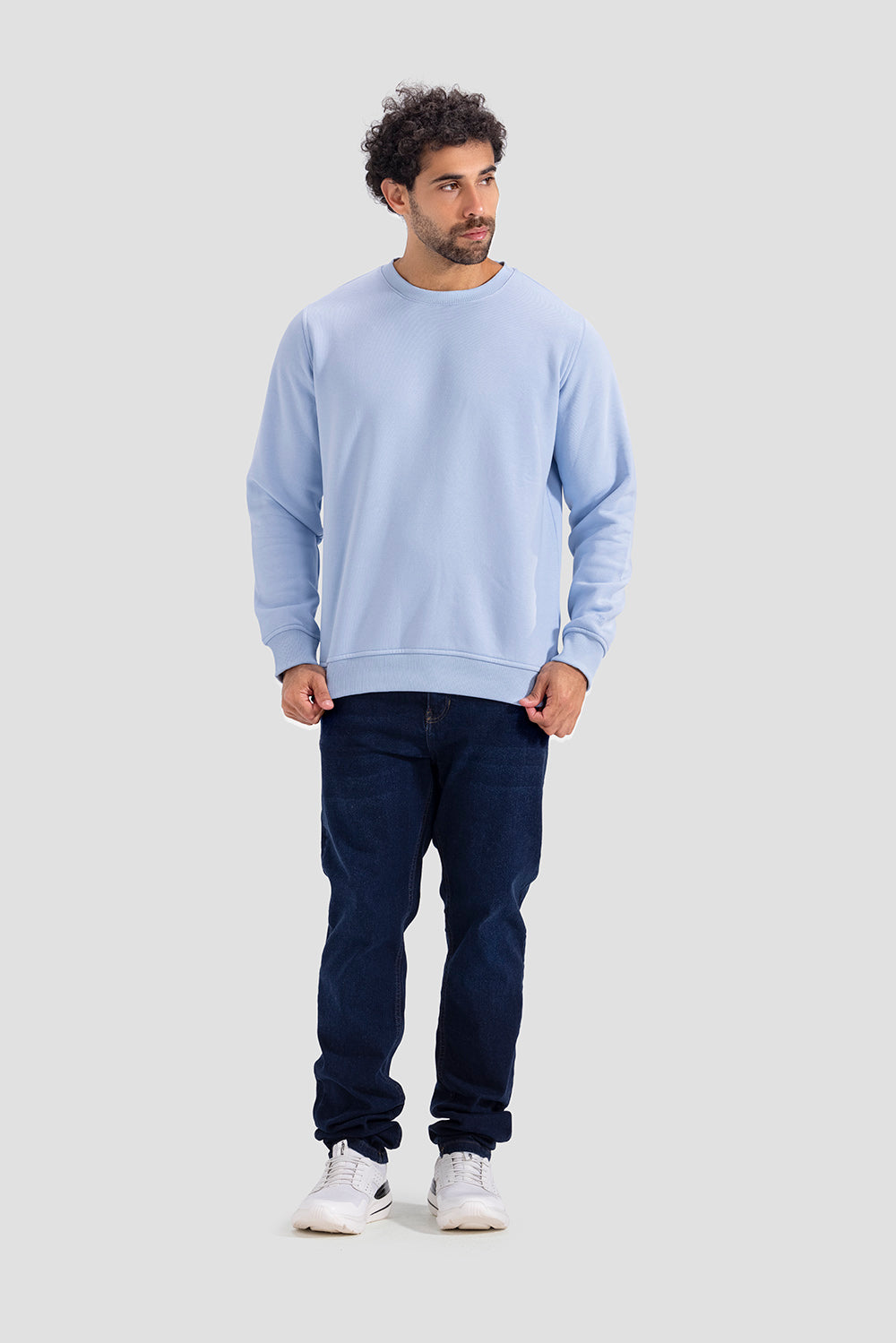 Basic Crew Neck Sweatshirt