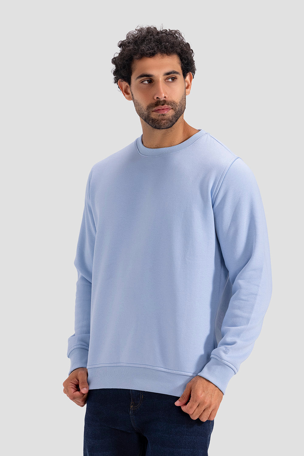 Basic Crew Neck Sweatshirt