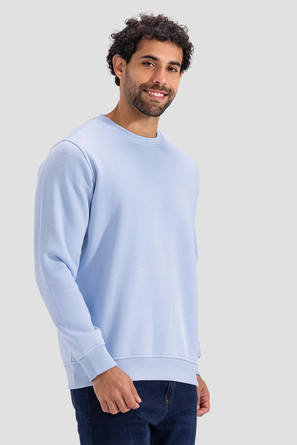 Basic Crew Neck Sweatshirt