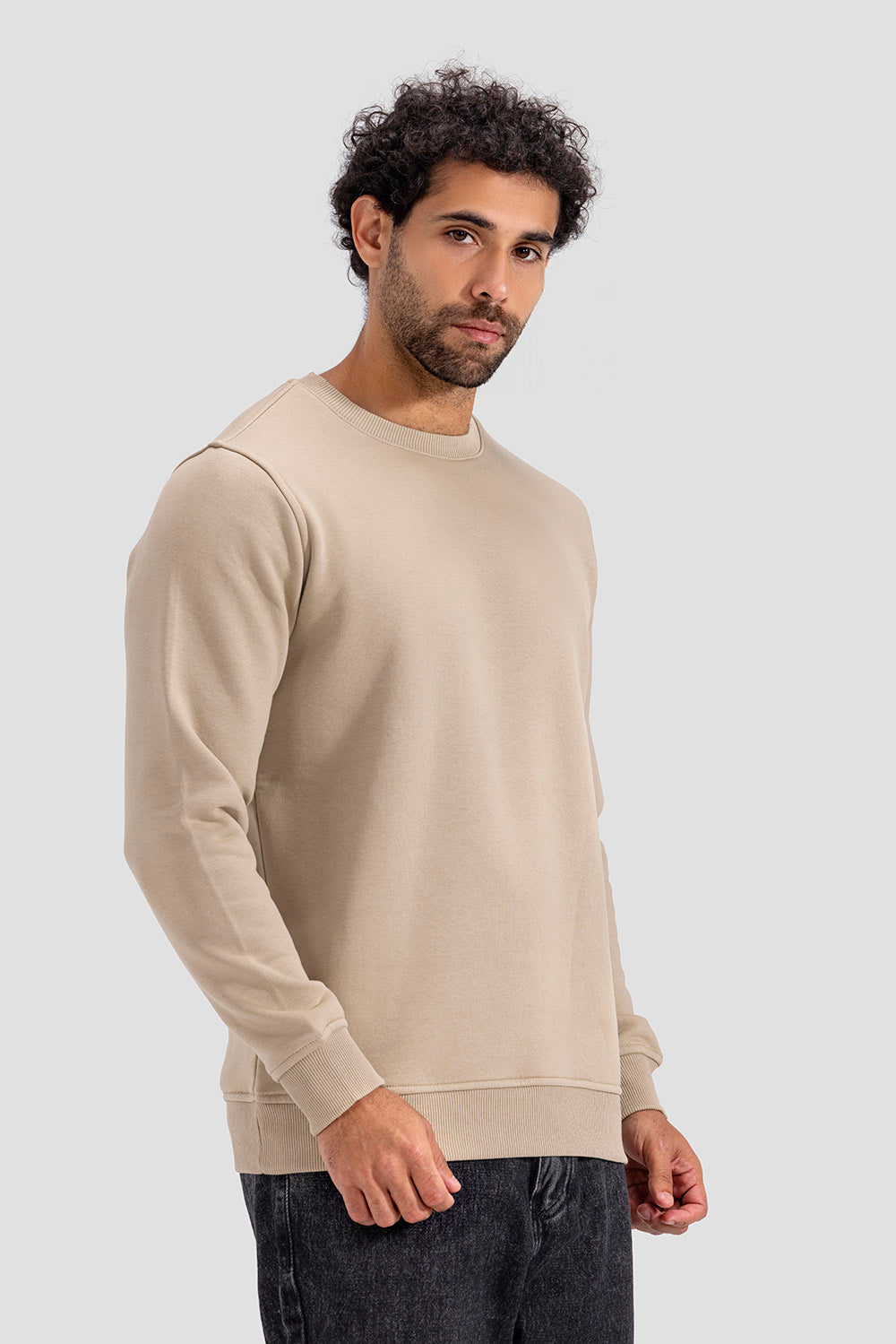 Basic Crew Neck Sweatshirt