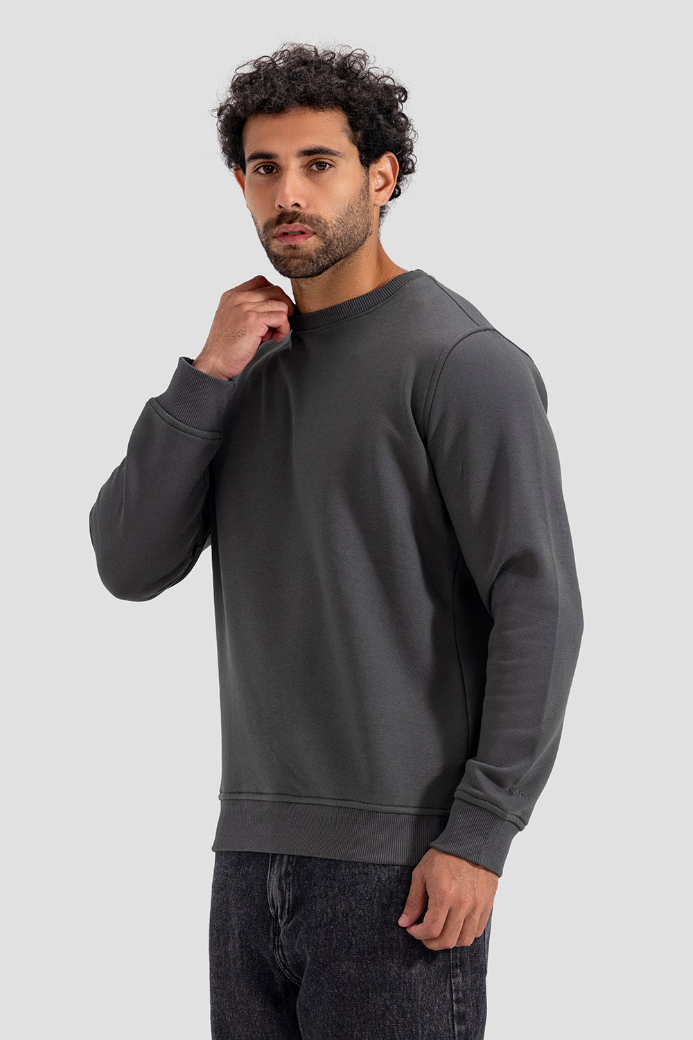 Basic Crew Neck Sweatshirt