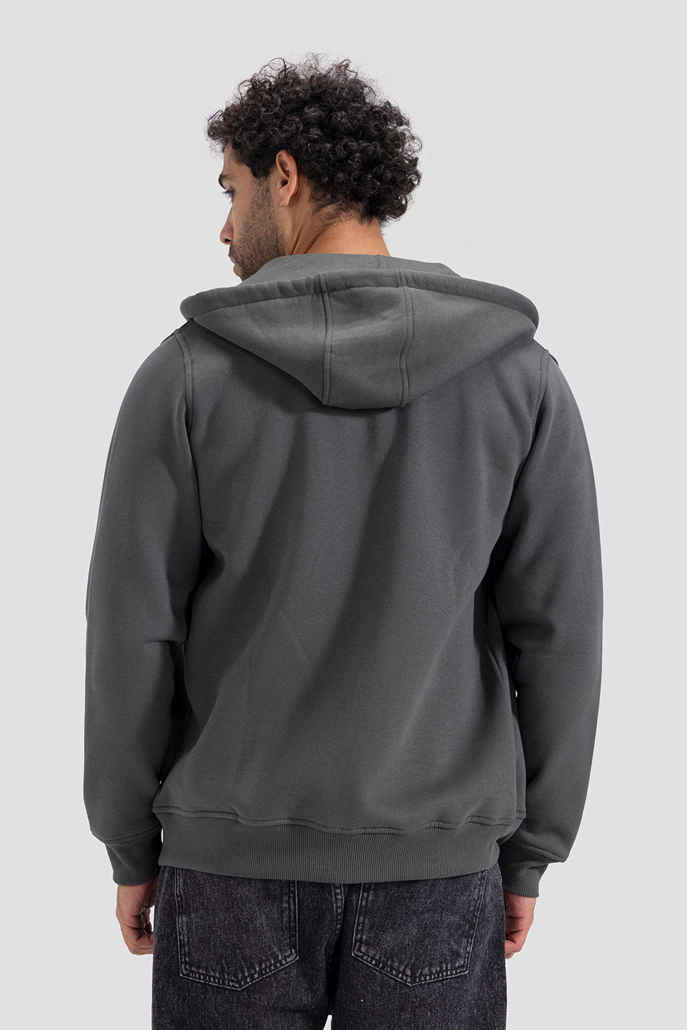 Full Zipper Hoodie Sweatshirt