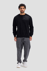 Slim Fit Crew Neck Sweatshirt