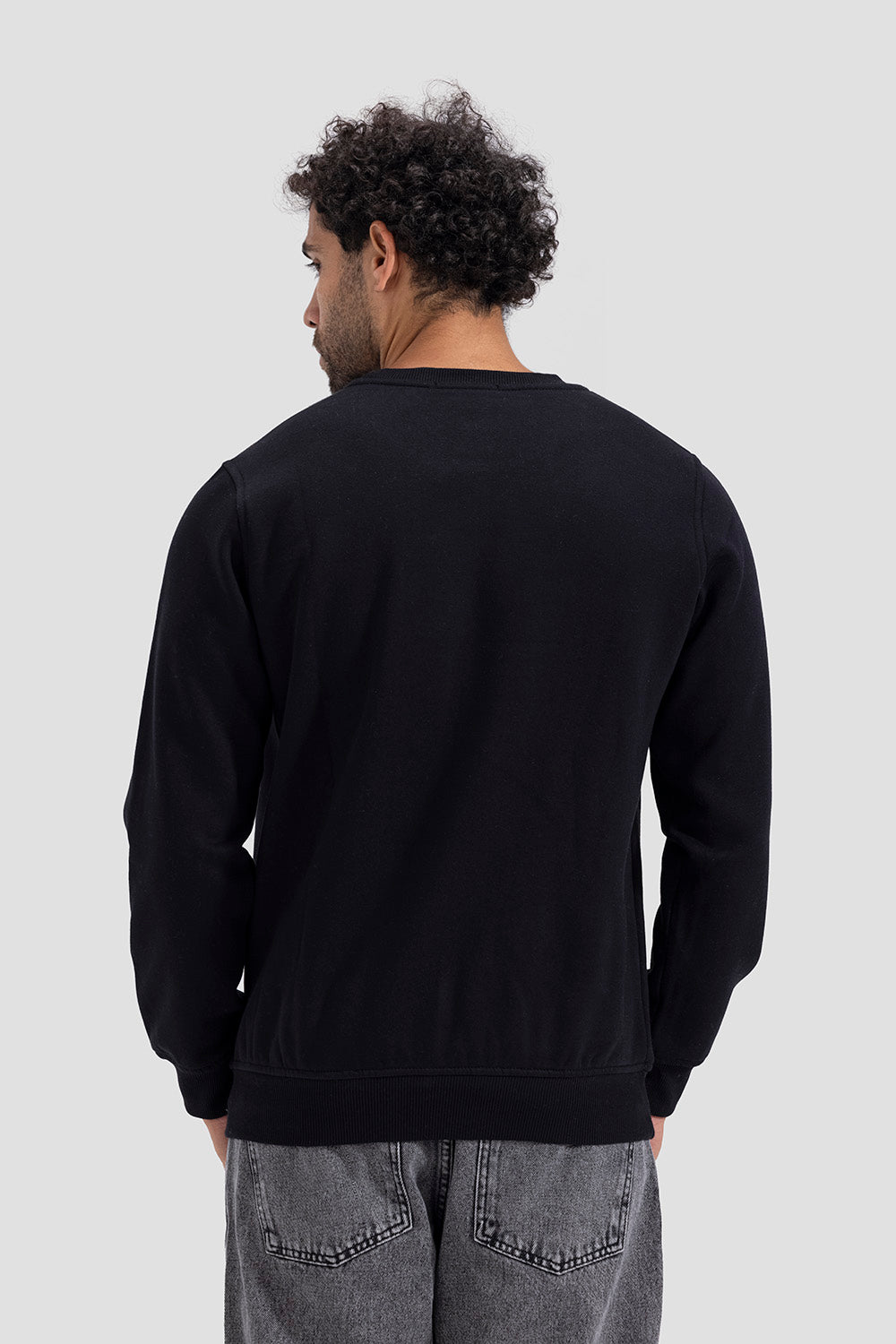 Slim Fit Crew Neck Sweatshirt