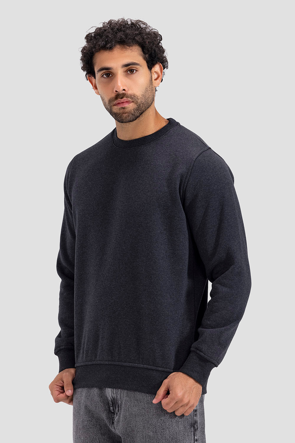 Basic Crew Neck Sweatshirt