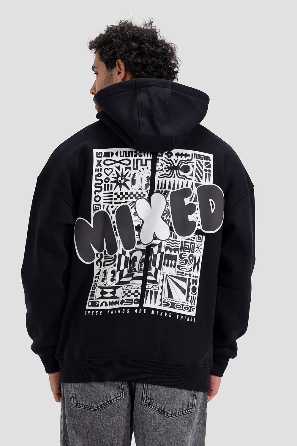 Over Size Hoodie Sweatshirt