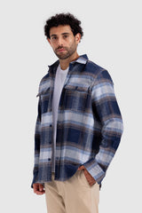 Checked Hoodie Overshirt