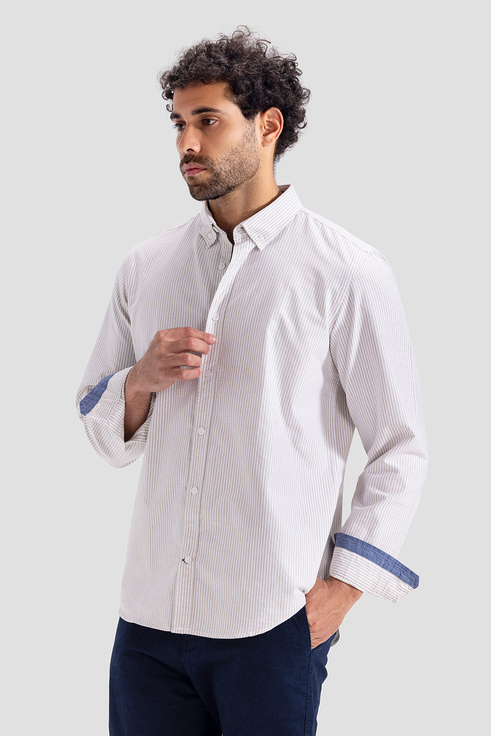 Striped Slim Fit Shirt