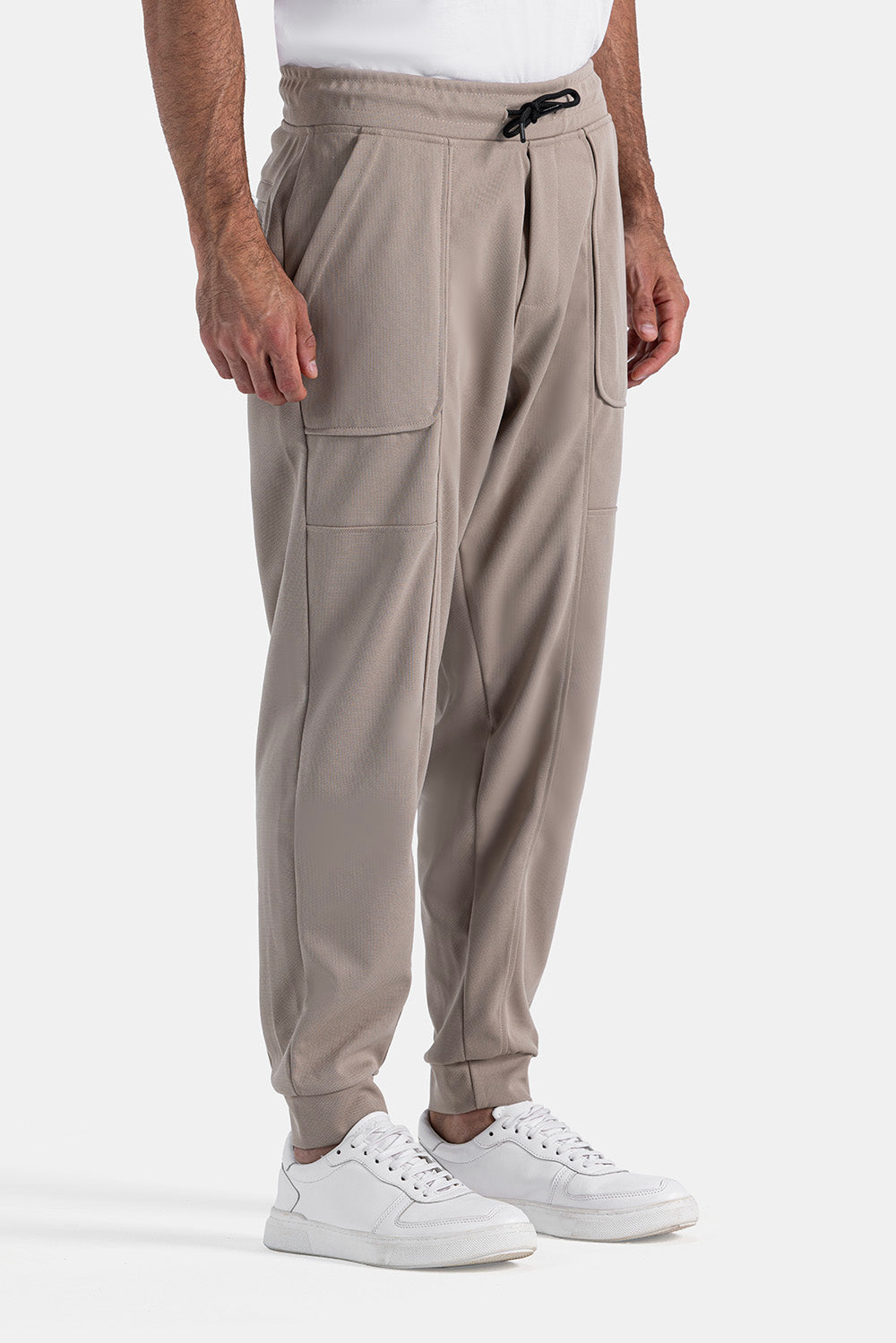 Coffee Slim Fit Sweat Pants