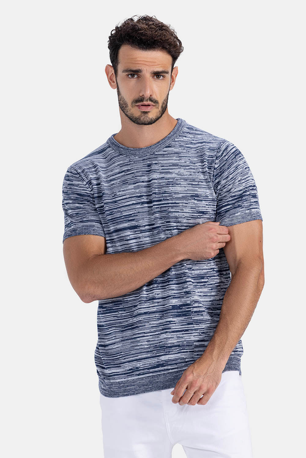 petrol-knitted-t-shirt-summer-men