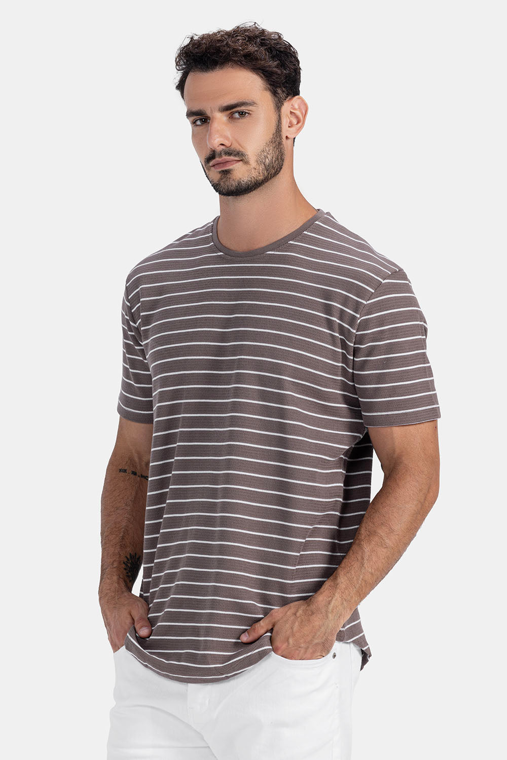 coffee-striped-crew-neck-t-shirt 