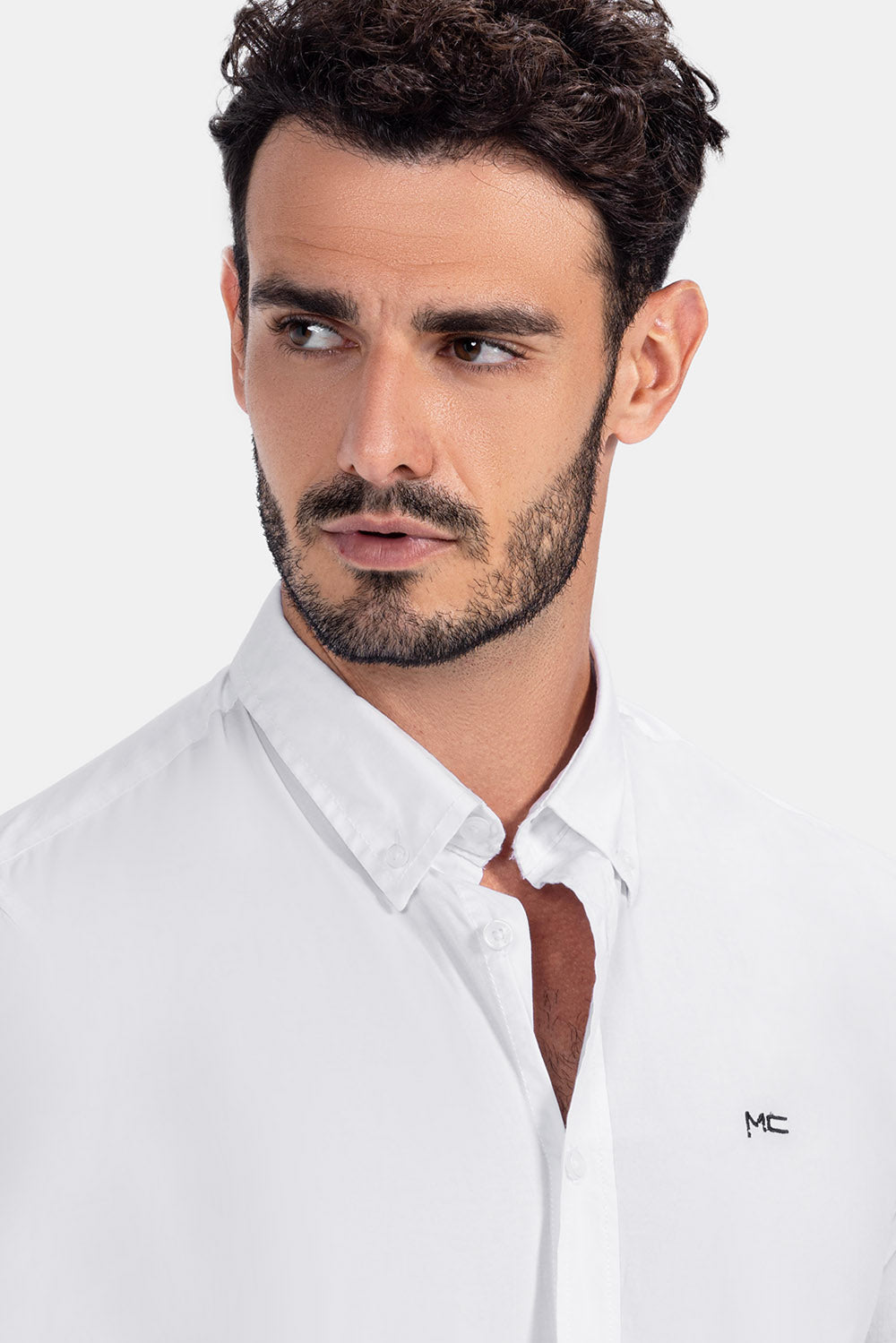 White Slim Fit Shirt