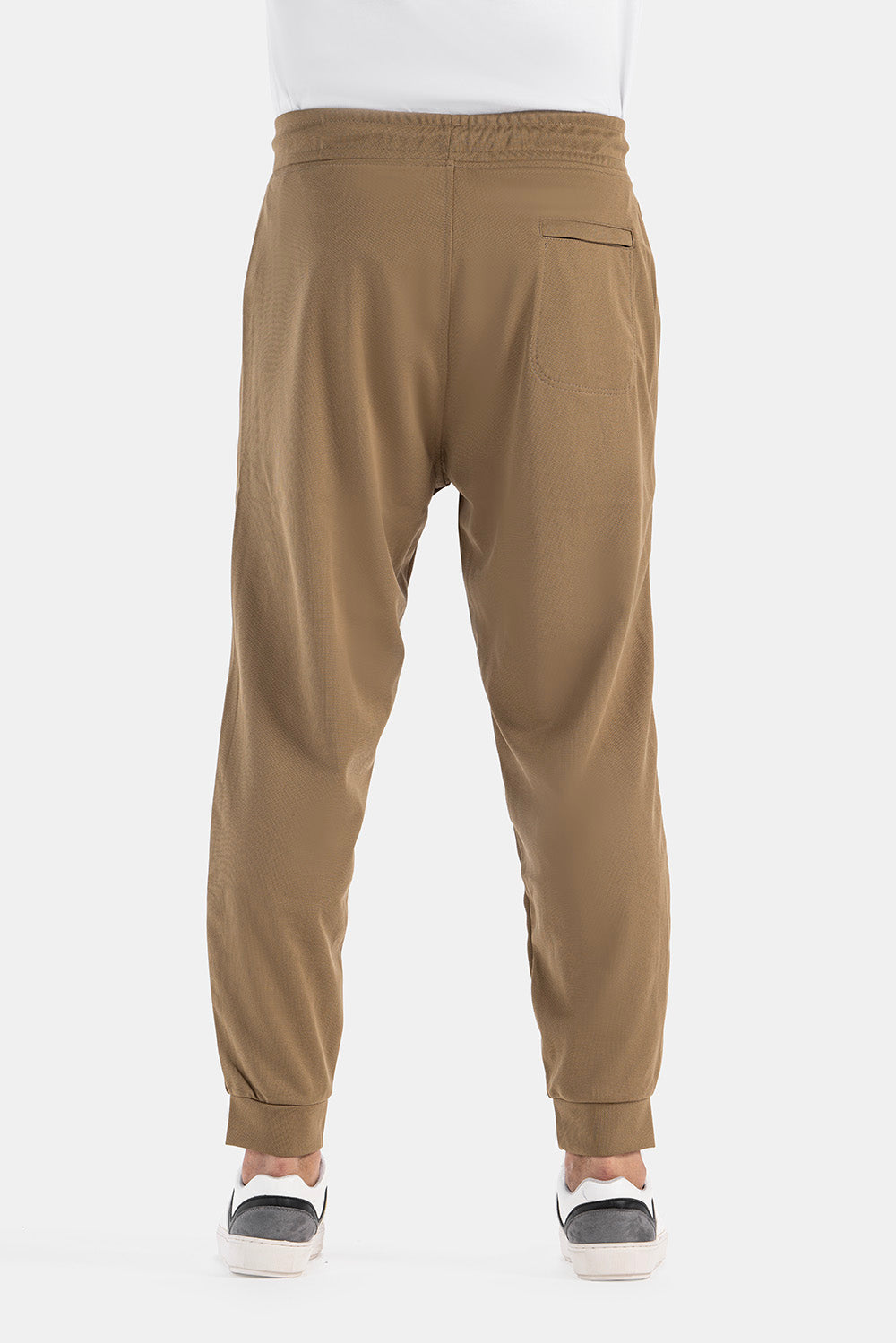 Khaki Slim Fit Sweat Pants