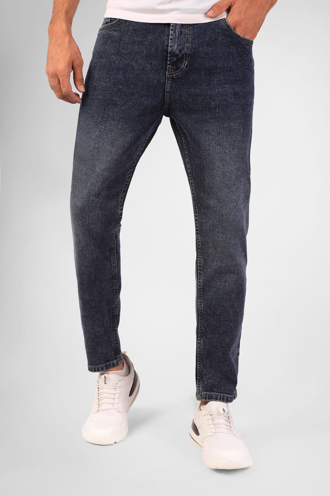 Denim Carrot Fit Pant