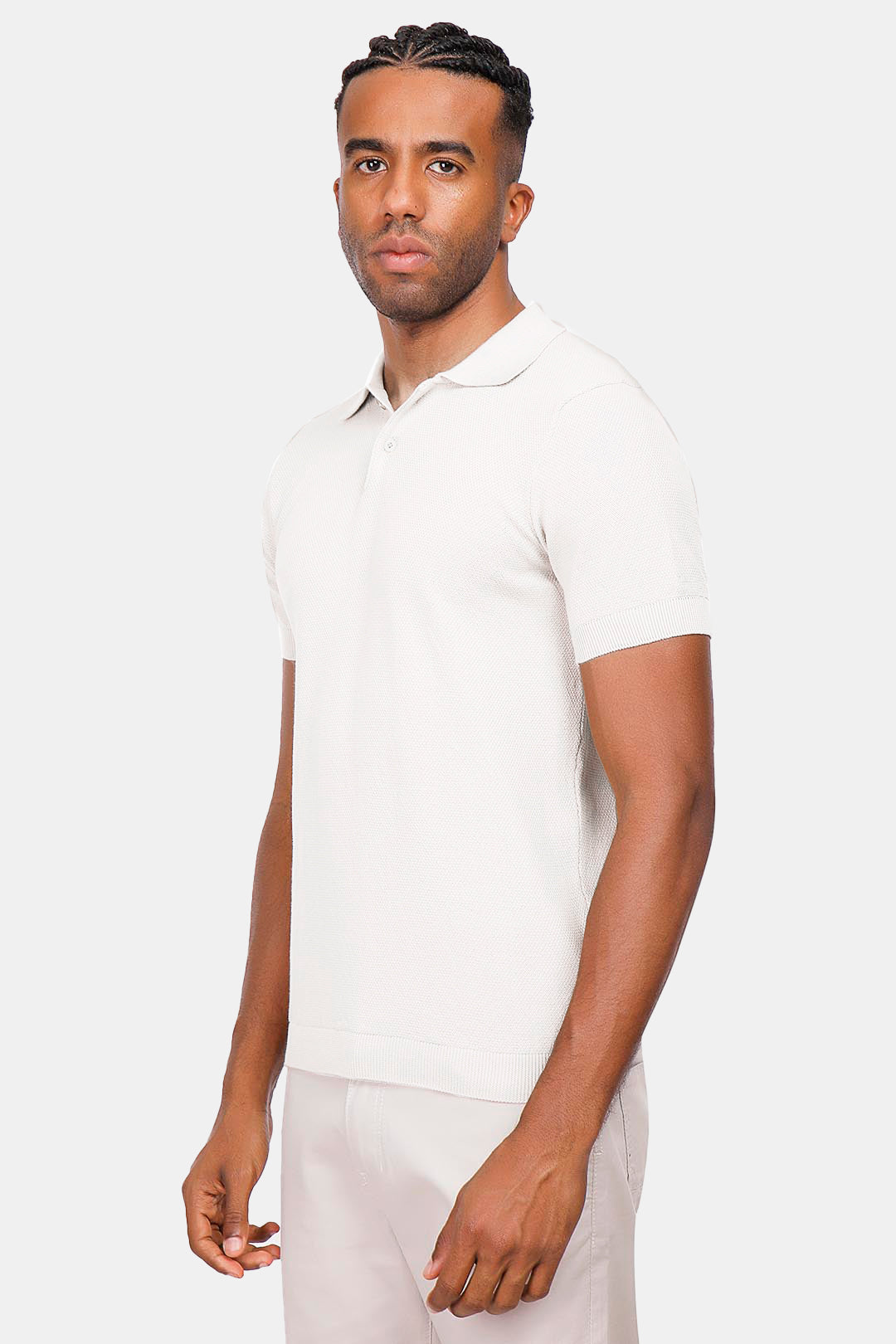 Knitted Polo Shirt