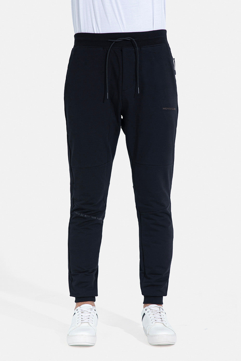 Black Slim Fit Sweat Pants