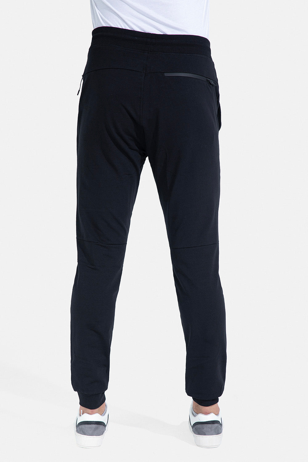 Black Slim Fit Sweat Pants