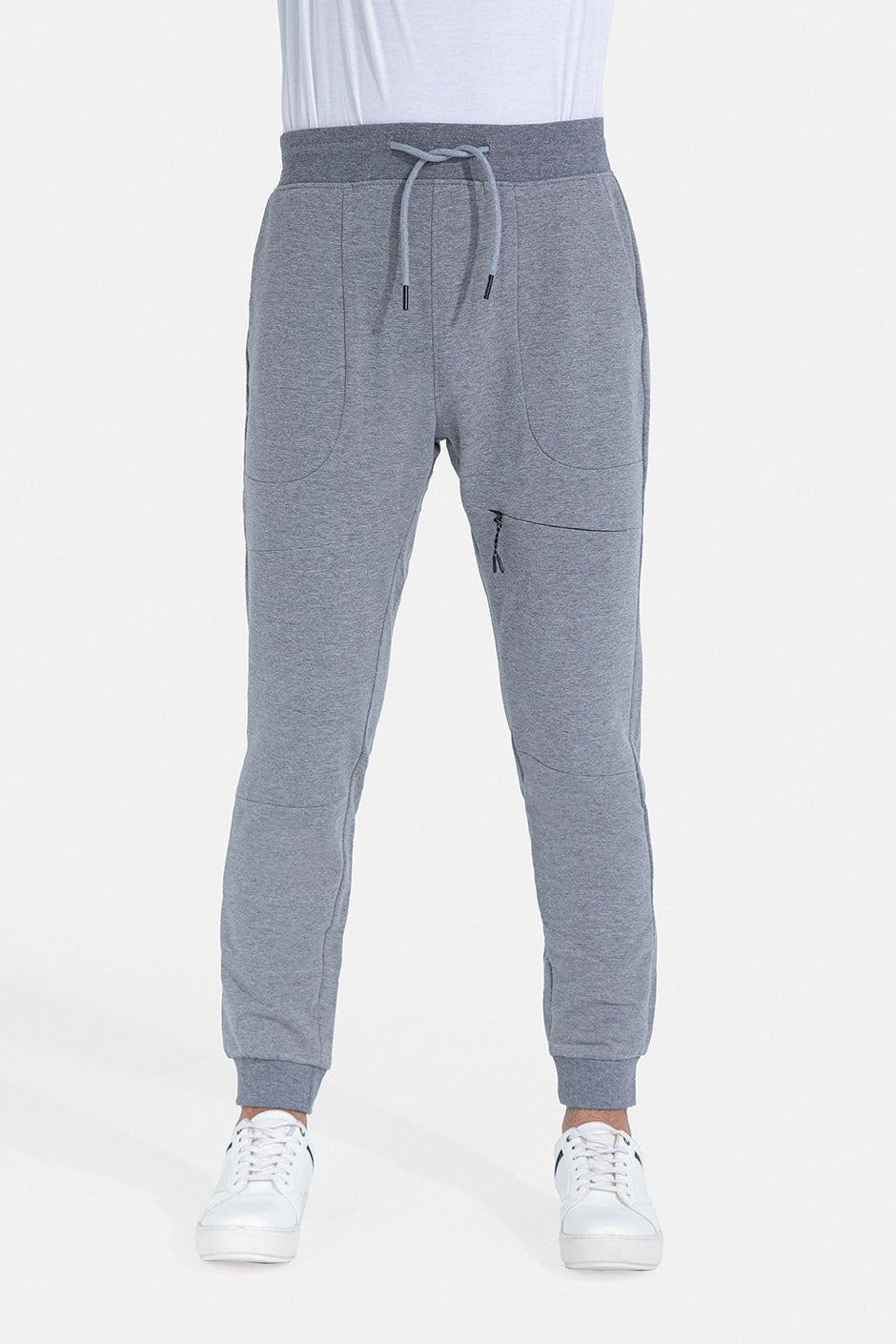 Grey Slim Fit Sweat Pants