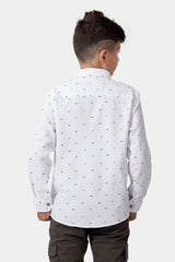 White Printed shirt