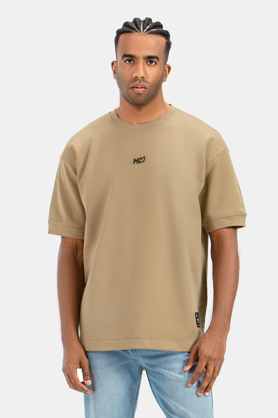 Coffee Crew Neck Oversize T-Shirt