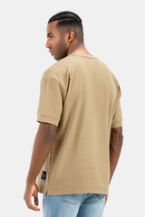 Coffee Crew Neck Oversize T-Shirt