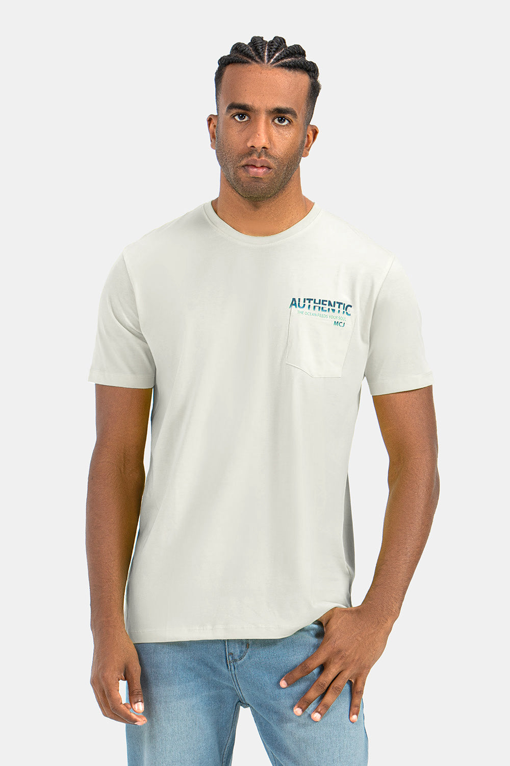 OFF-White Printed Crew Neck T-Shirt