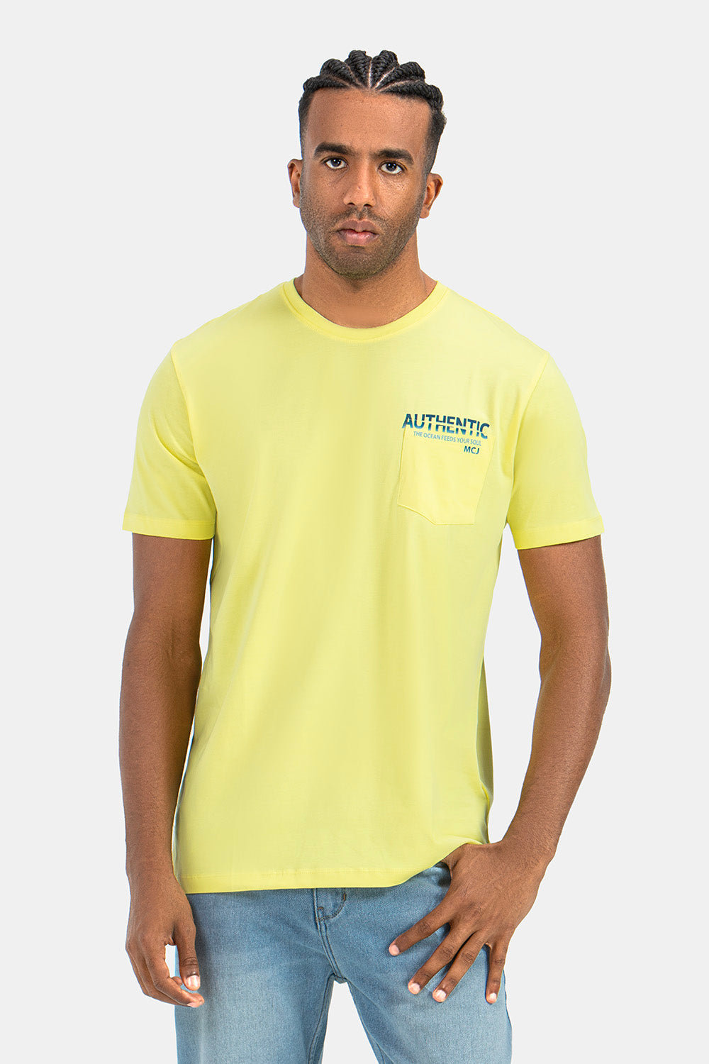 yellow-crew-neck-t-shirt-summer-men