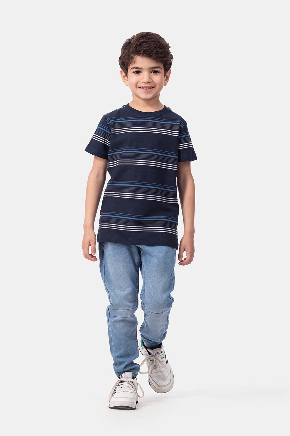 Navy- t-shirt- kids