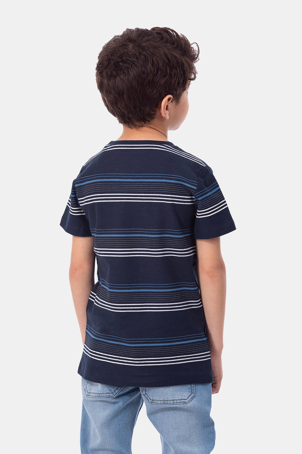 Navy- t-shirt- kids