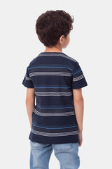 Navy- t-shirt- kids