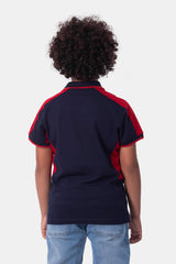 Navy- polo- kids