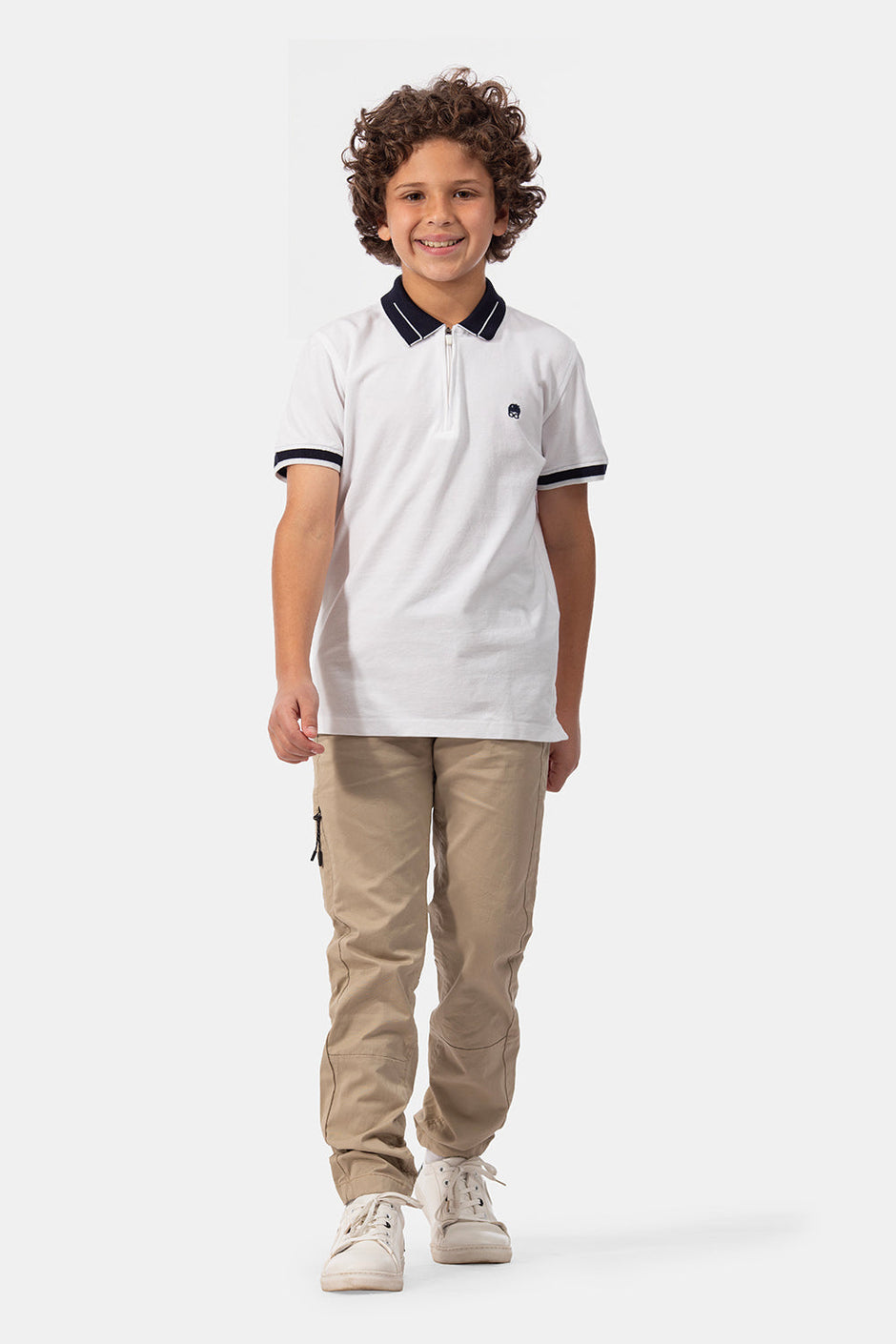 White- polo- 004/S24/K301116