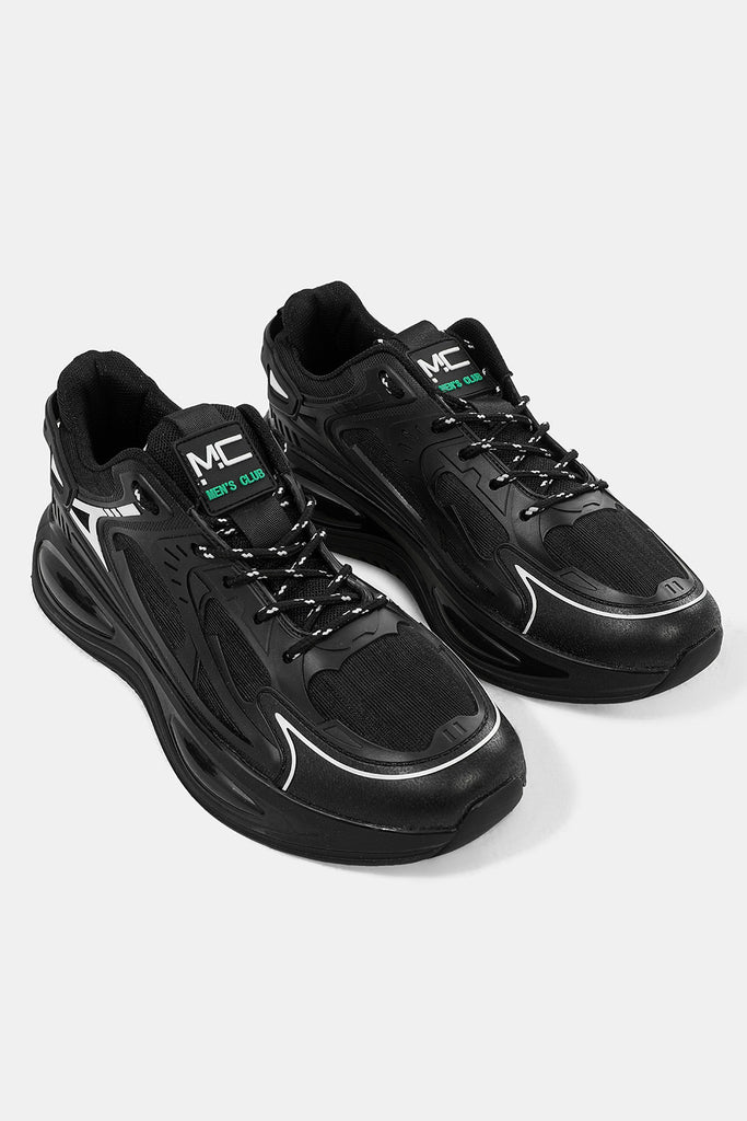 black running shoes Mens Club