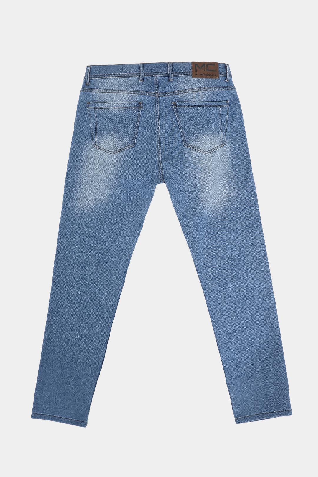 light blue slim fit jean pants