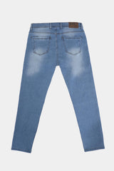 light blue slim fit jean pants