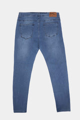 blue slim fit jean pants