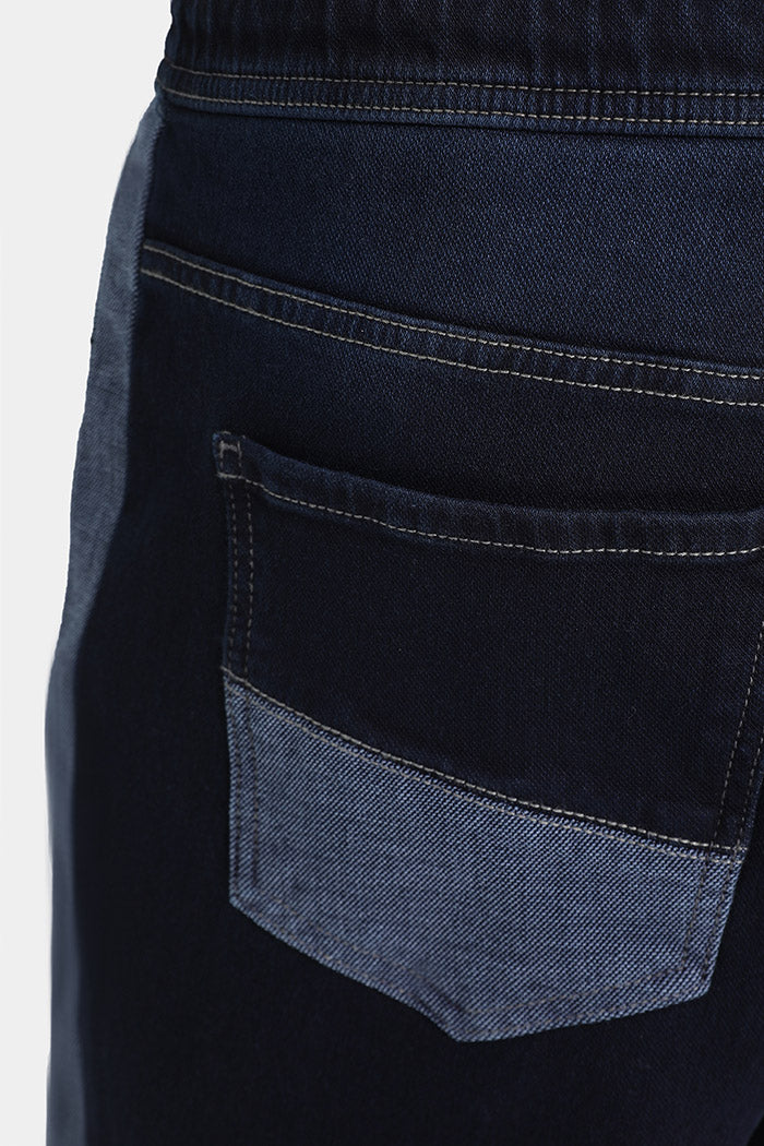 dark navy slim fit jean pants