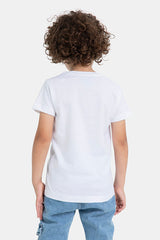 White Printed Tshirt