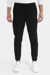 Black Slim Fit Sweat Pants