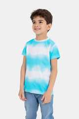 Aqua Printed Tshirt