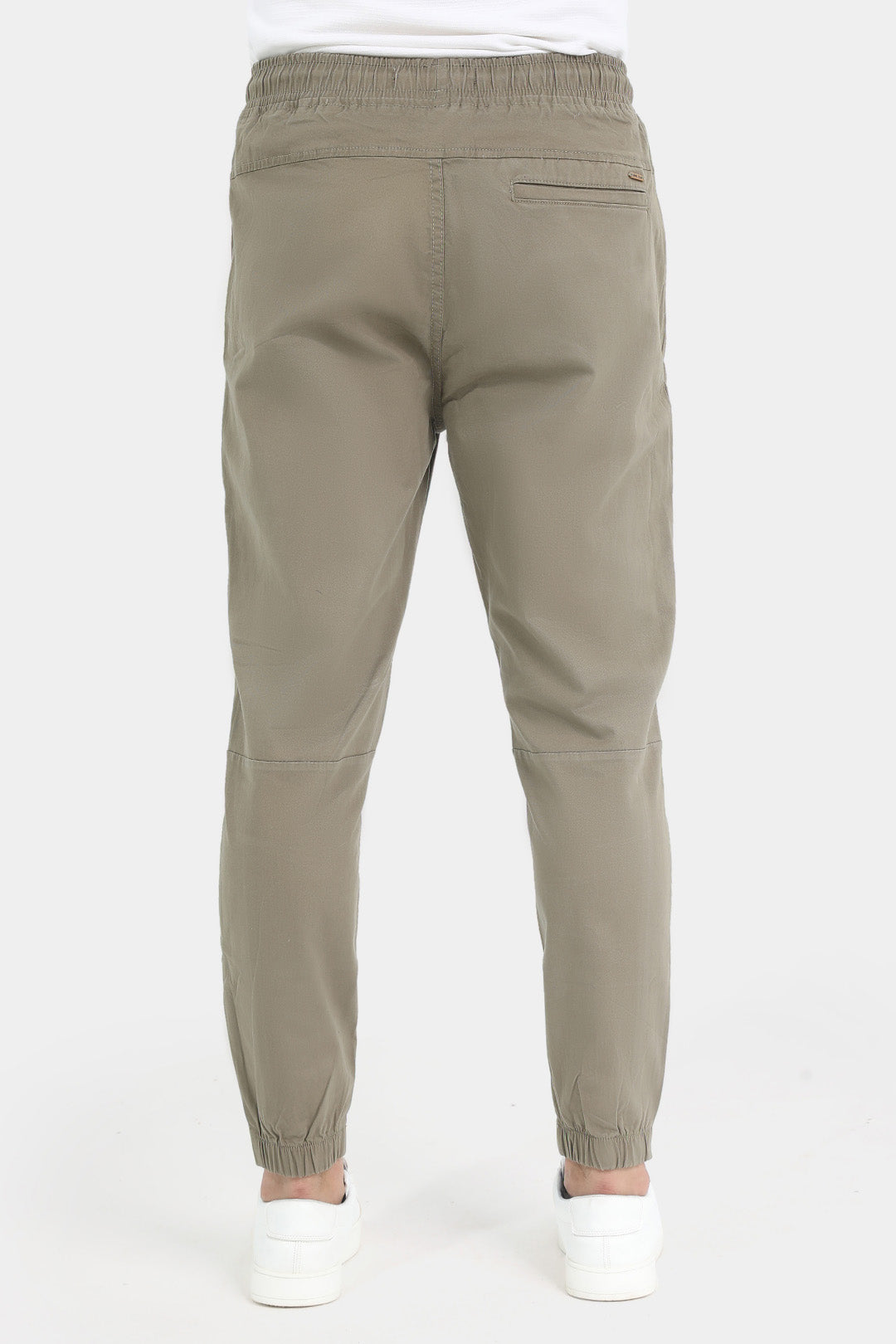 Khaki Slim Fit Jogger Pants 